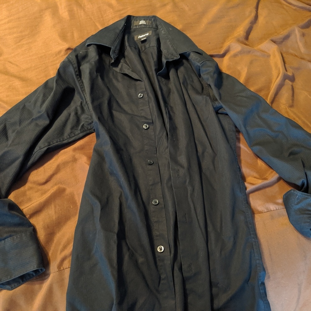 Black Button Down